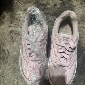 Fila Pink Chunky Sneakers with Cushioned Sole